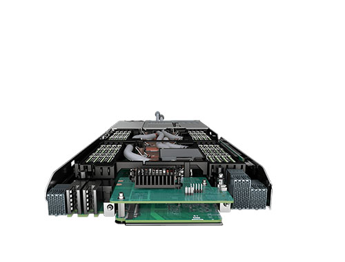 超聚变FusionServer XH321C V6 1U半宽双路服务器液冷节点 产品图