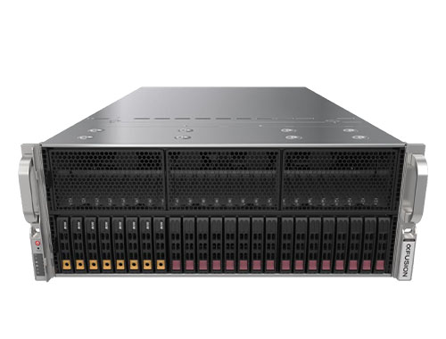 超聚变FusionServer G5500 V6 4U2路AI服务器 产品图